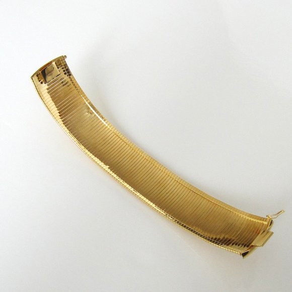 Bronzoro Omega Bracelet 18K Gold Plated - Picture 11 of 14